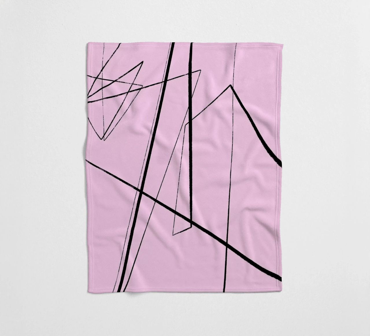 Angular Lines No 4 fleecedeken van treechild