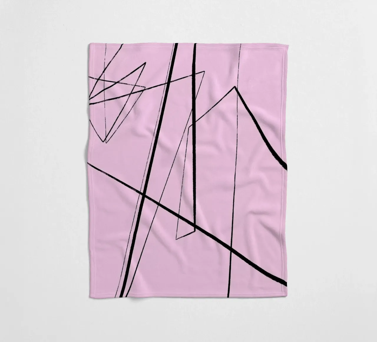 Angular Lines No 4 coperta in pile da treechild