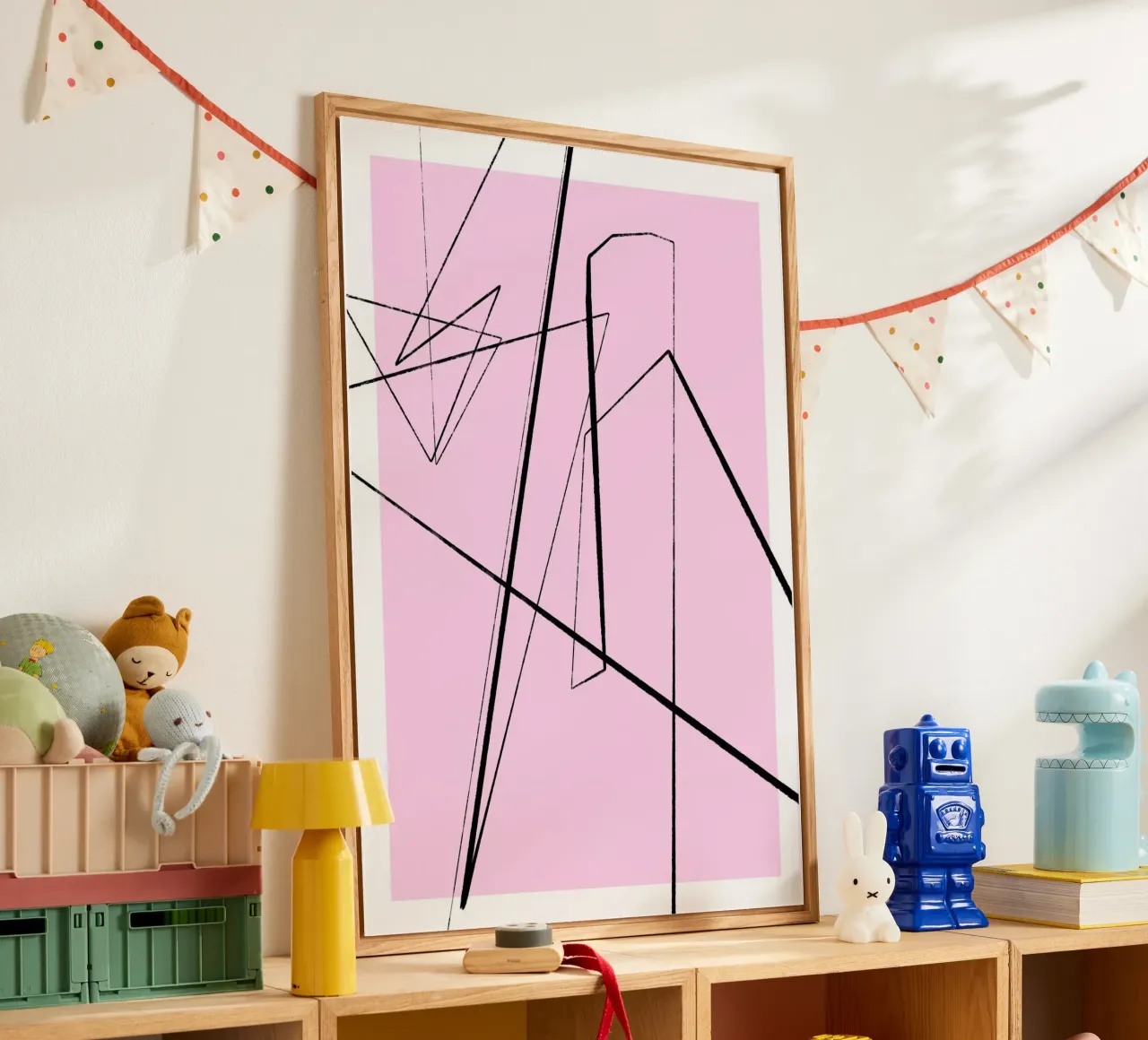 Angular Lines No 4 Acryl-Glas von treechild