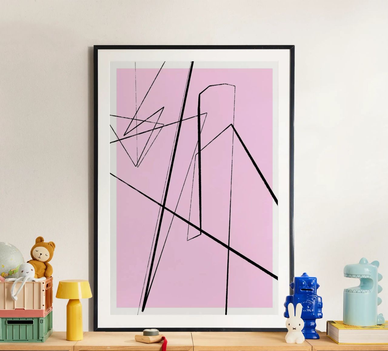 Angular Lines No 4 poster da treechild