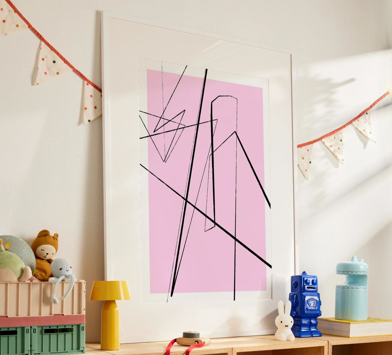 Angular Lines No 4 poster da treechild