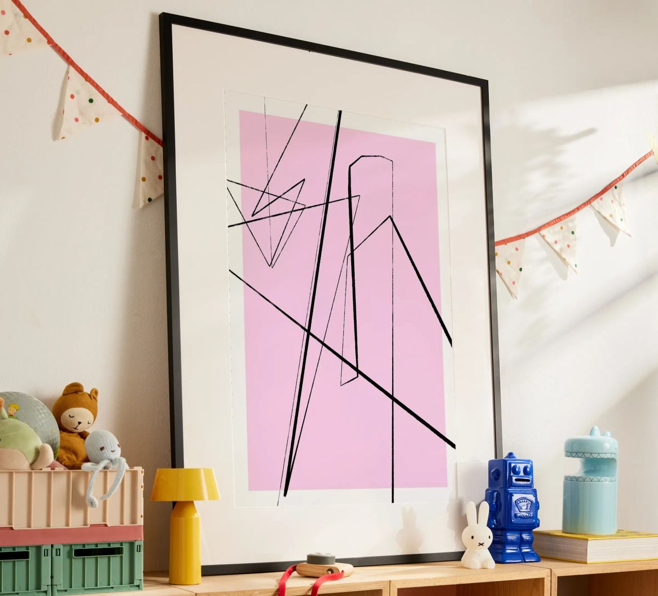 Angular Lines No 4 poster da treechild