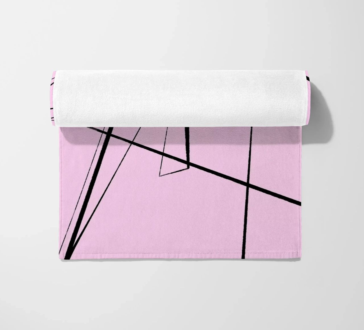 Angular Lines No 4 strandhanddoek van treechild