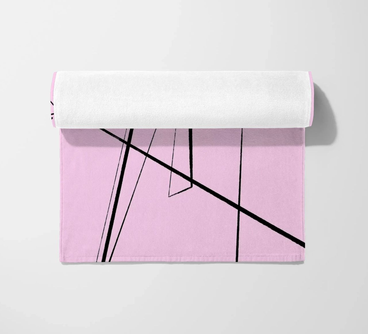 Angular Lines No 4 strandhanddoek van treechild
