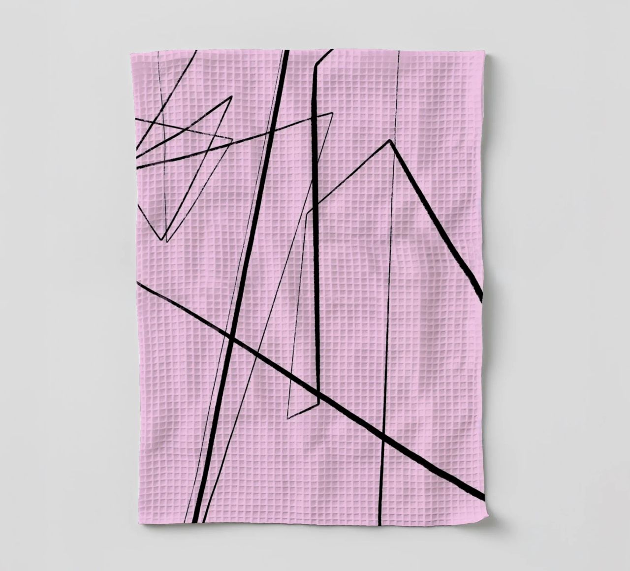 Angular Lines No 4 theedoek van treechild