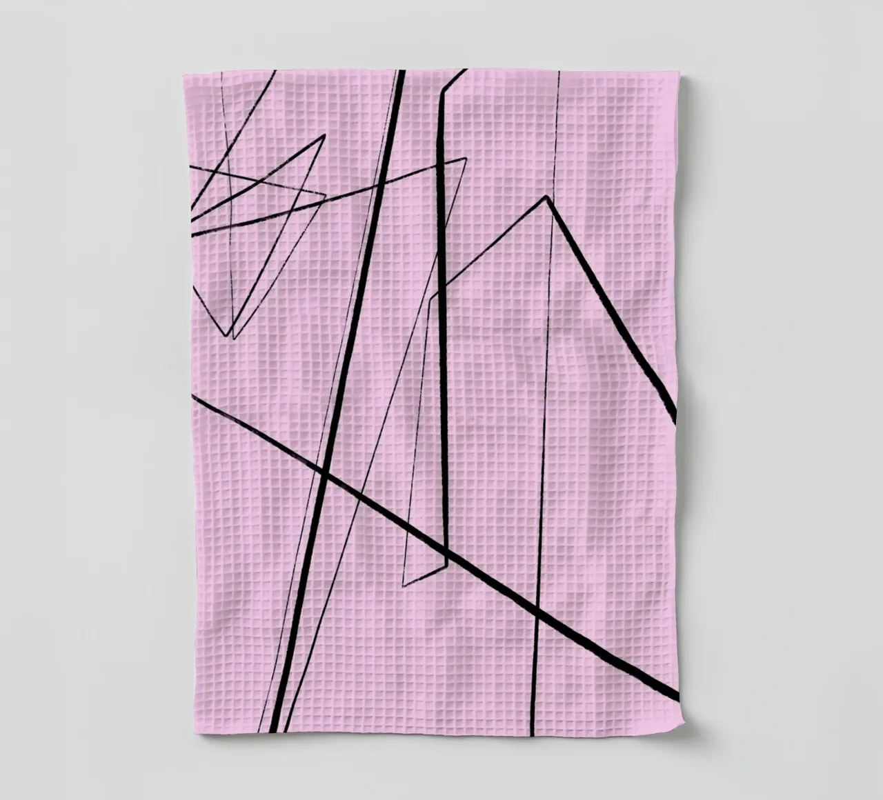 Angular Lines No 4 Geschirrtuch von treechild