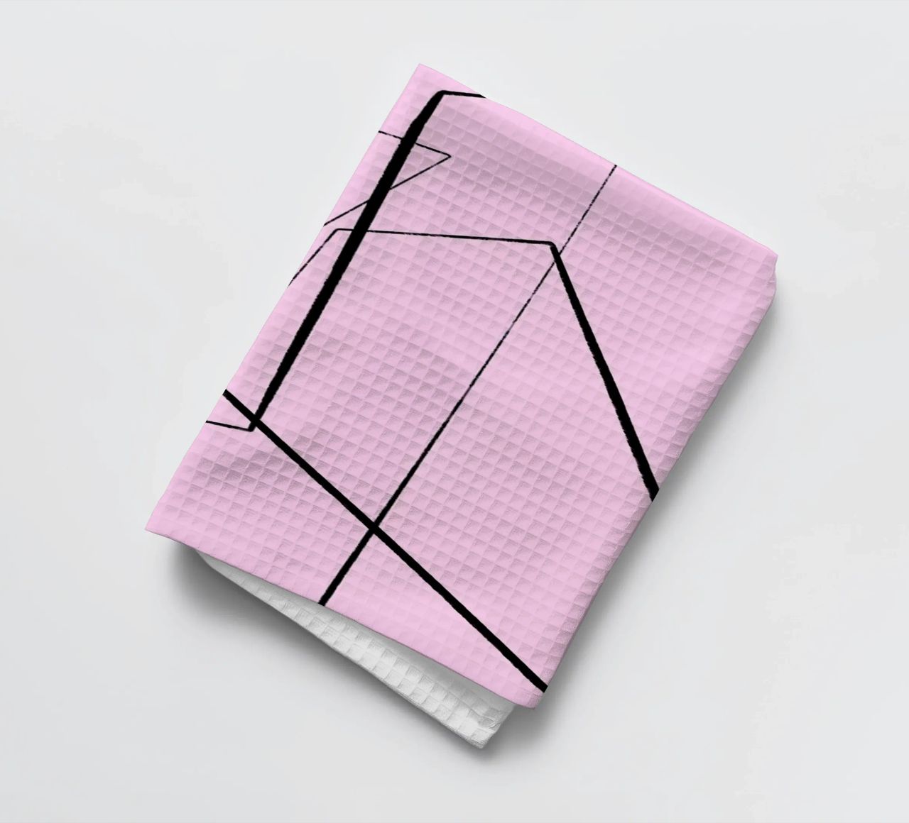 Angular Lines No 4 theedoek van treechild