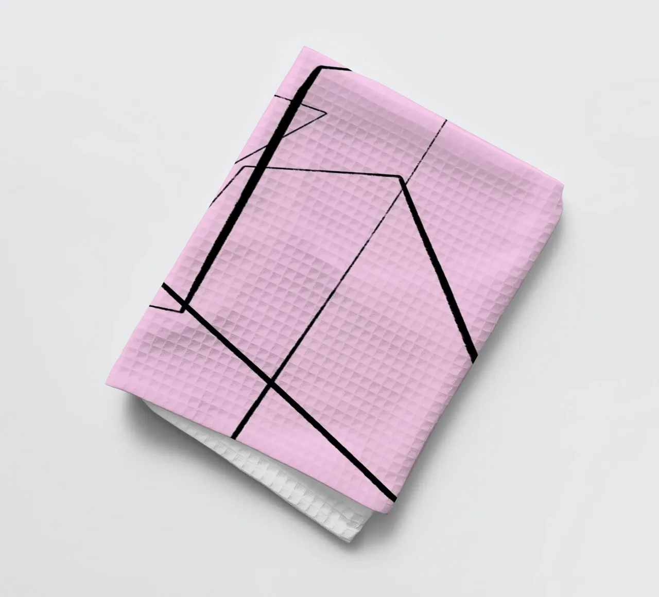 Angular Lines No 4 Geschirrtuch von treechild