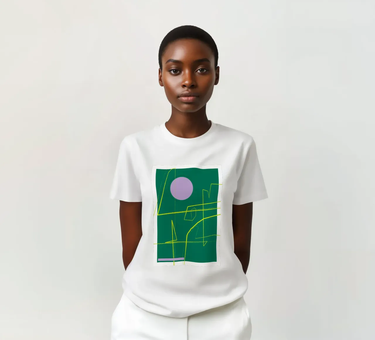Angular Lines No 23 t-shirt da treechild