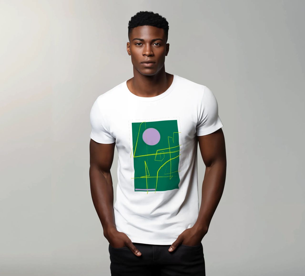 Angular Lines No 23 t-shirt da treechild