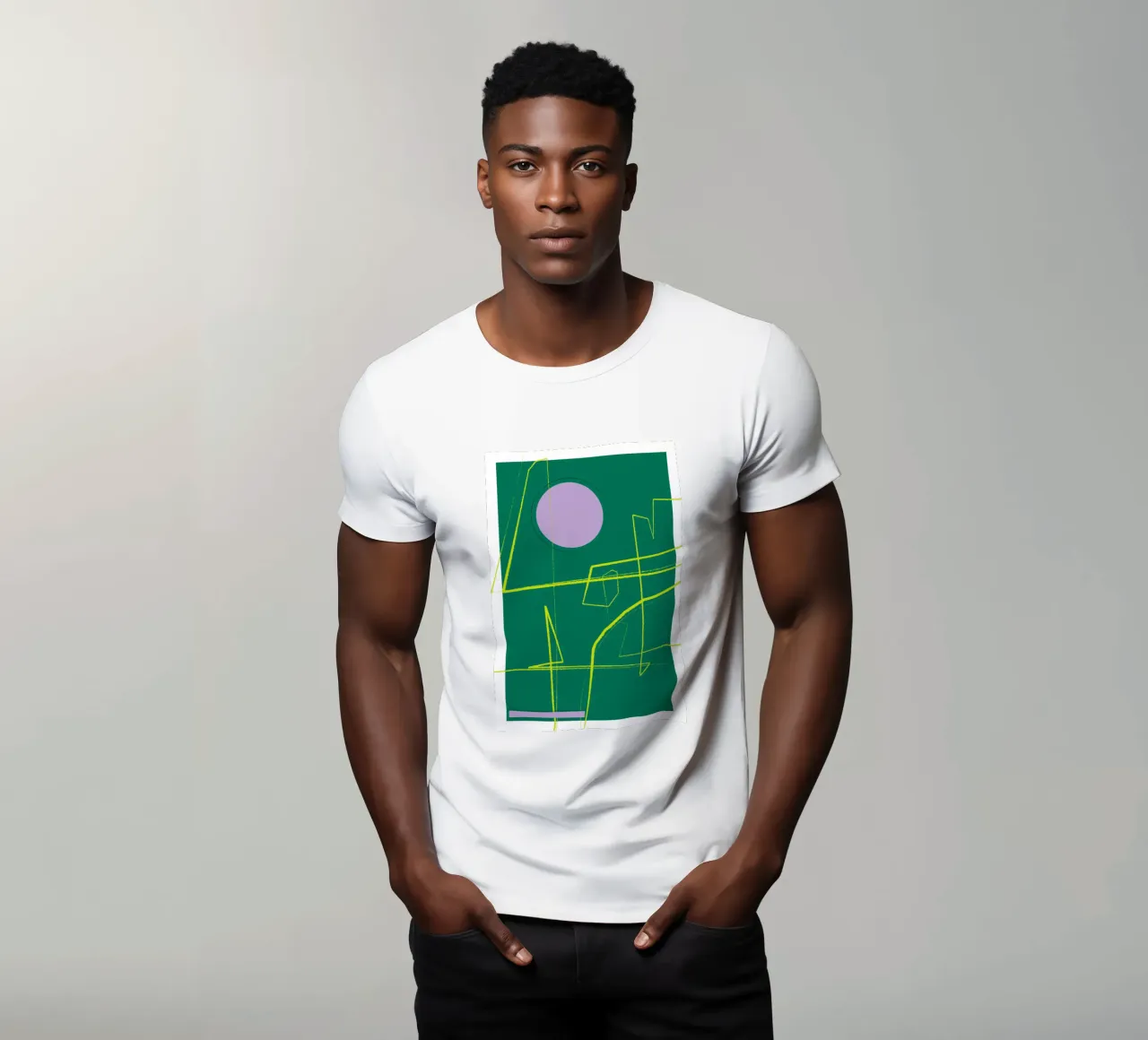 Angular Lines No 23 t-shirt da treechild