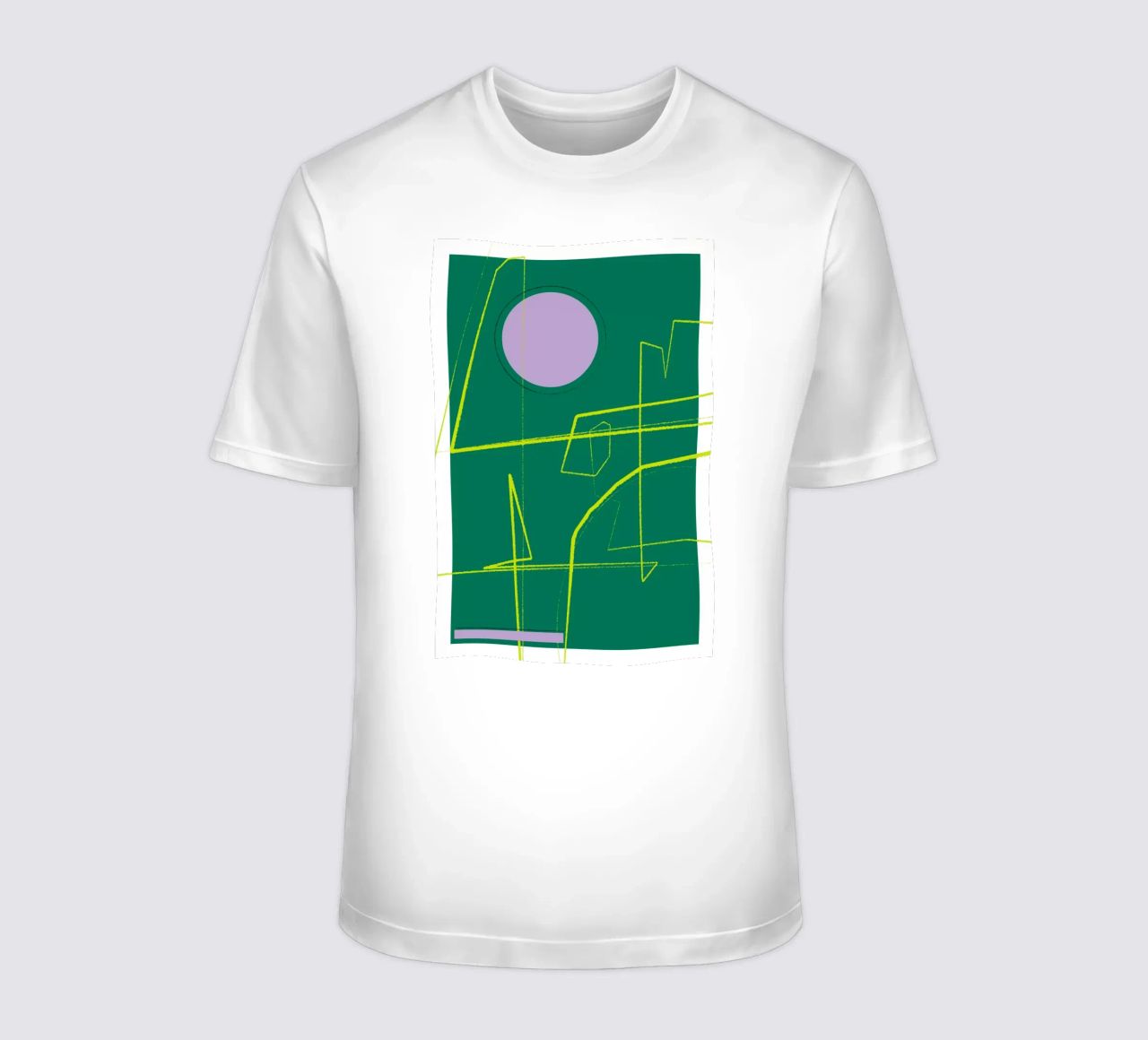 Angular Lines No 23 t-shirt da treechild