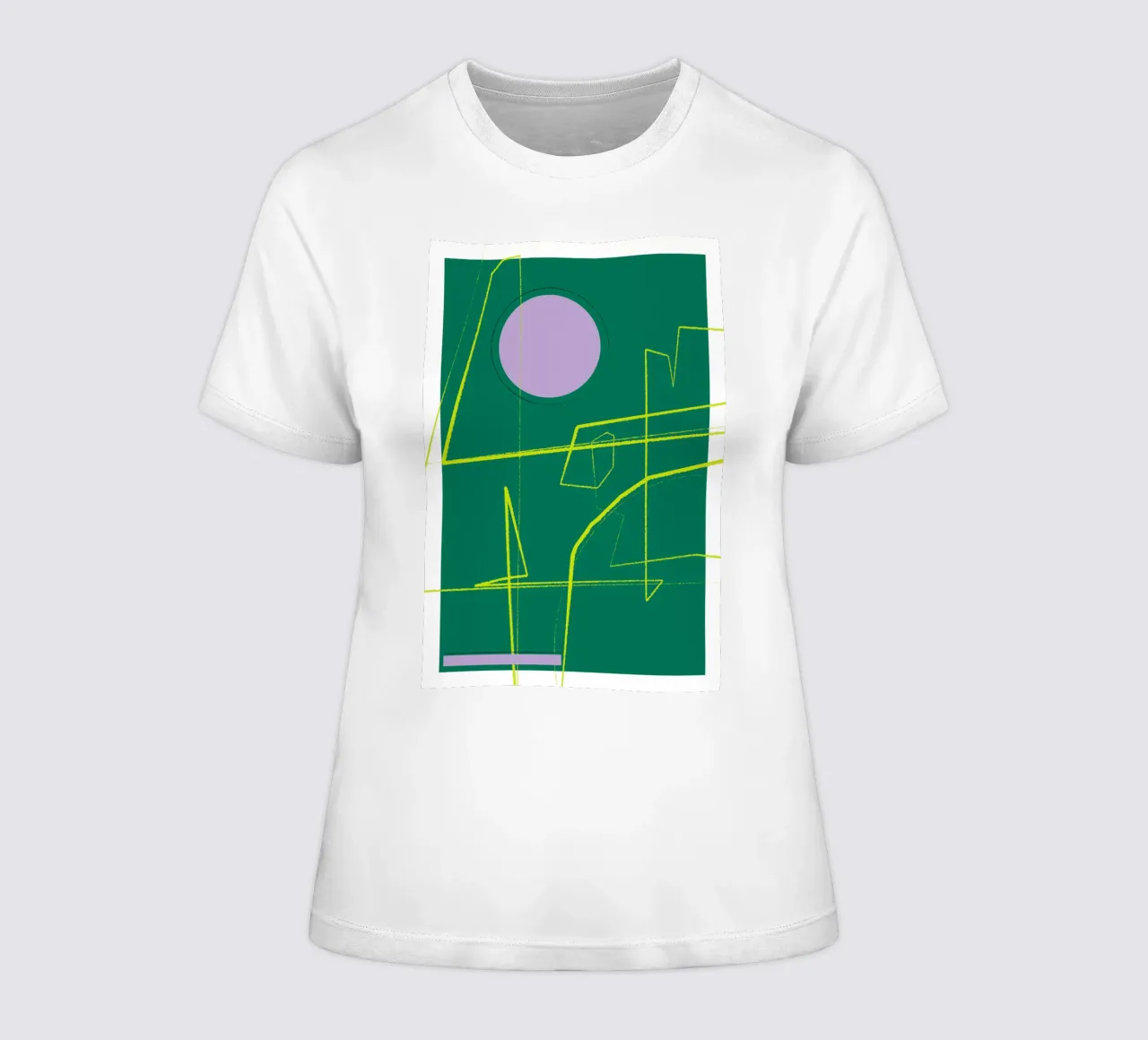 Angular Lines No 23 t-shirt da donna da treechild