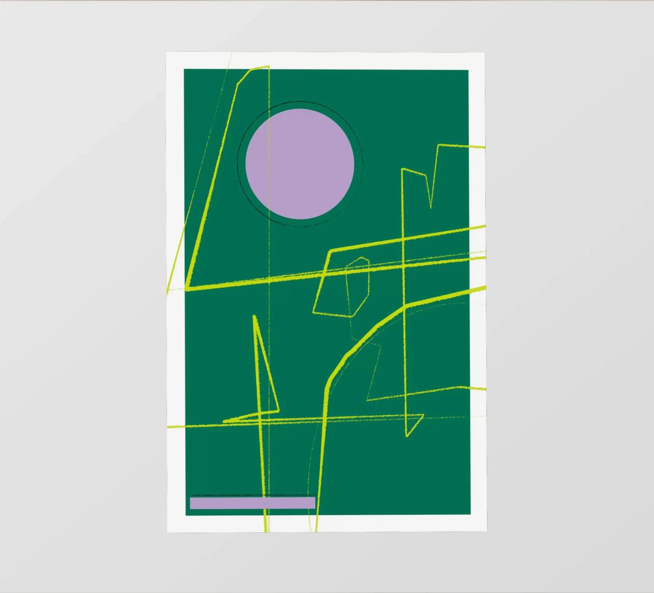 Angular Lines No 23 pellicola backlit da treechild