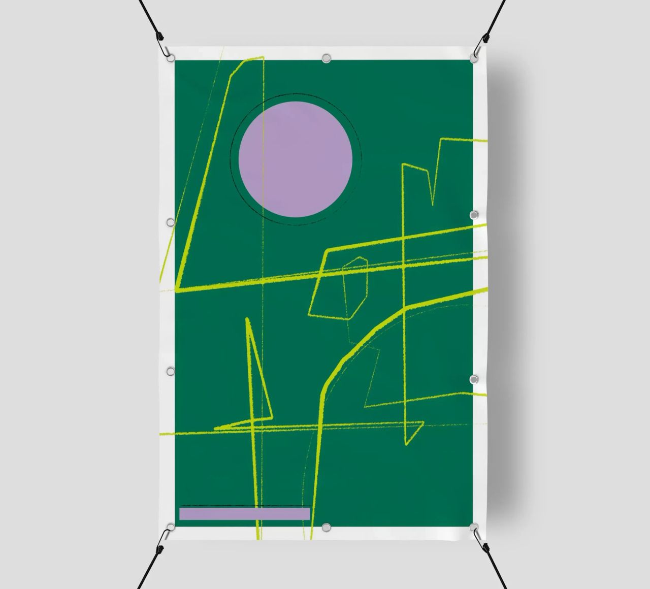 Angular Lines No 23 telo in pvc da treechild