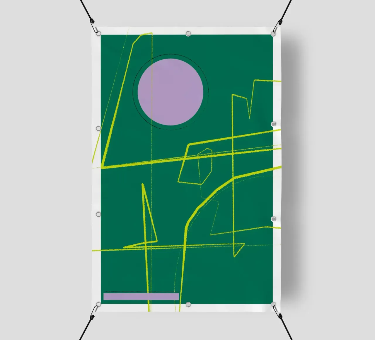 Angular Lines No 23 telo in pvc da treechild
