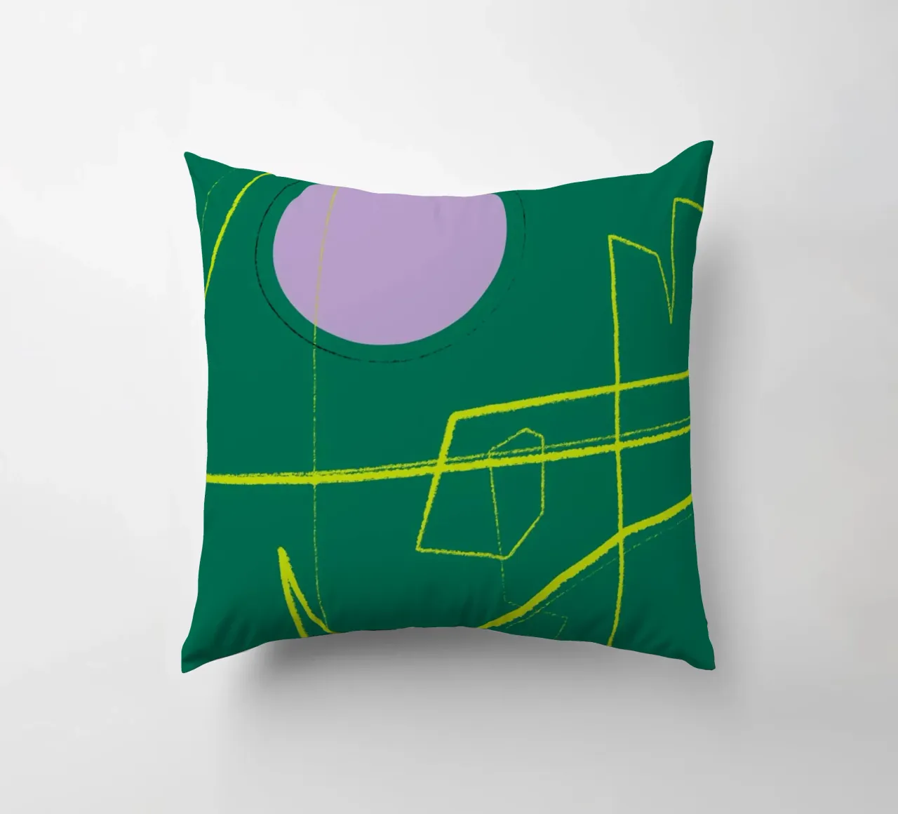 Angular Lines No 23 decorative cushion by treechild