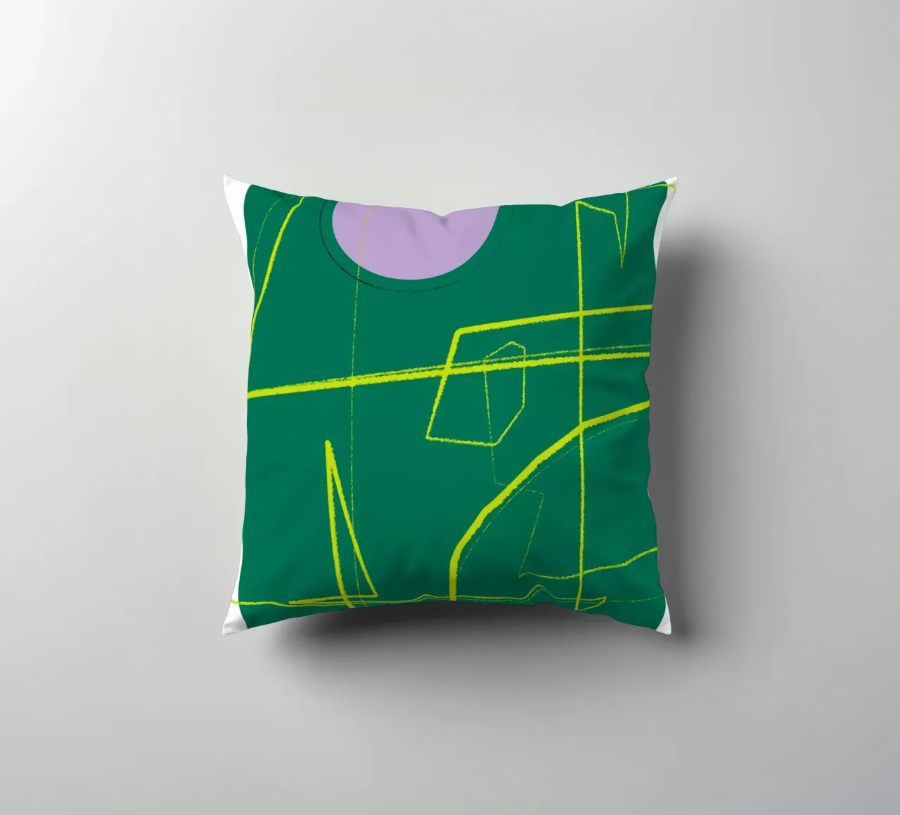 Angular Lines No 23 decorative cushion by treechild