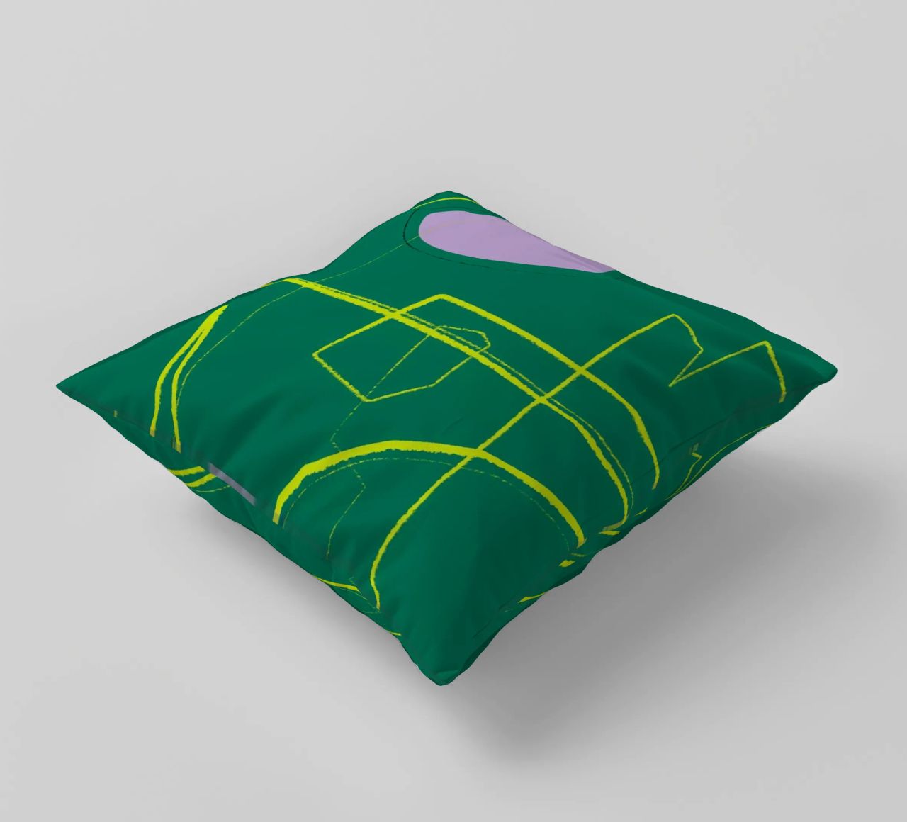 Angular Lines No 23 cuscino da treechild