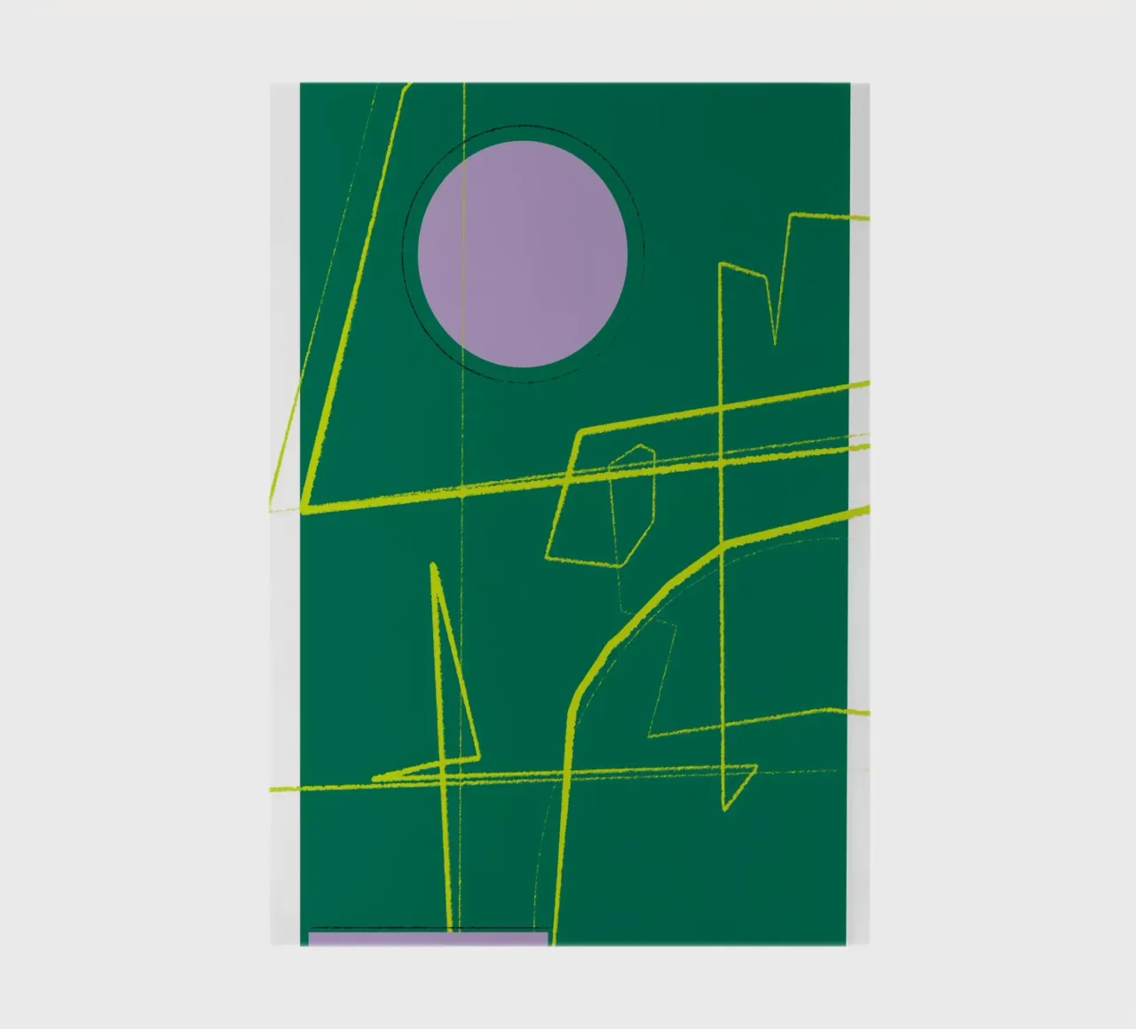 Angular Lines No 23 cuaderno de treechild