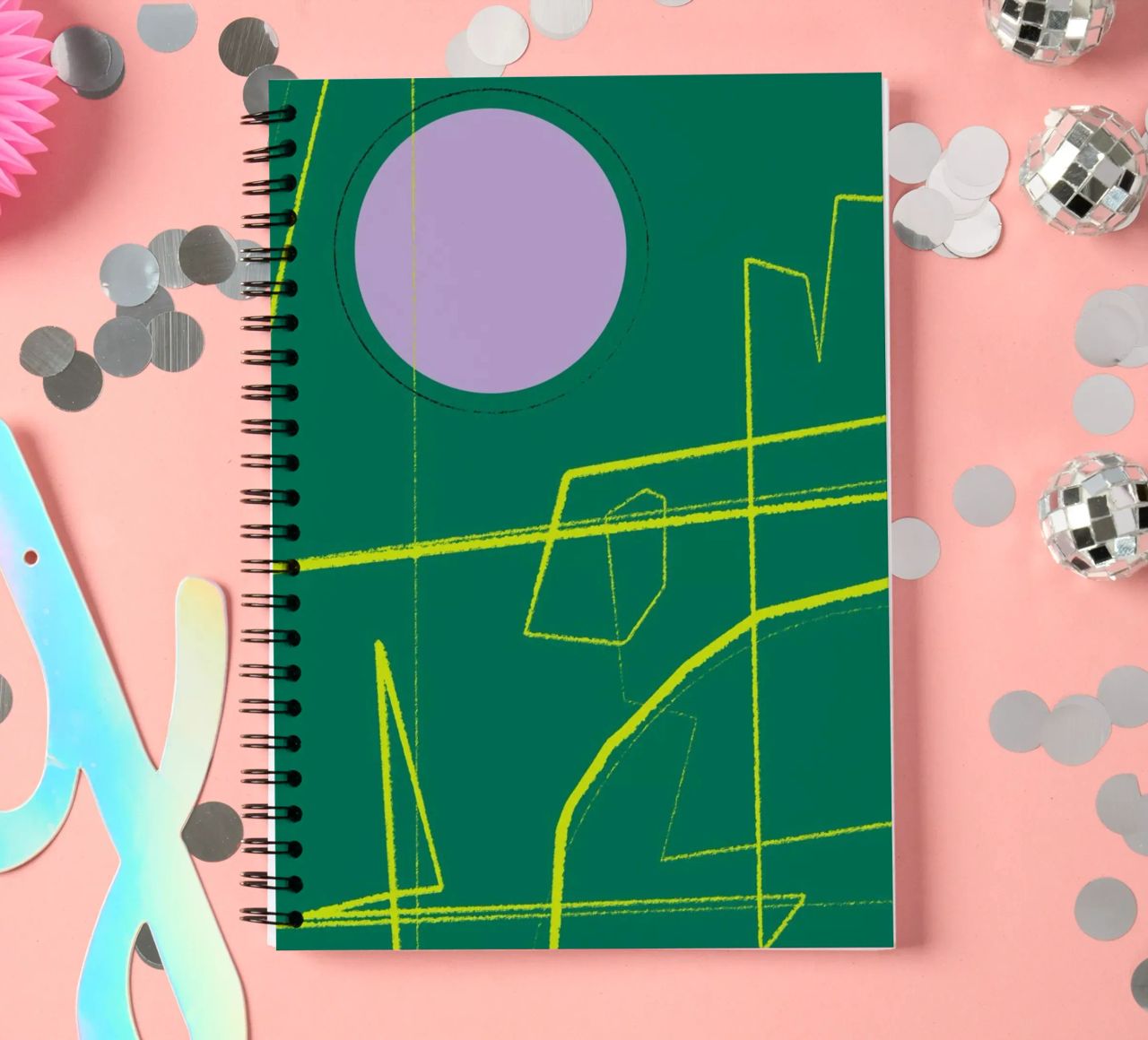 Angular Lines No 23 diario ad anelli da treechild
