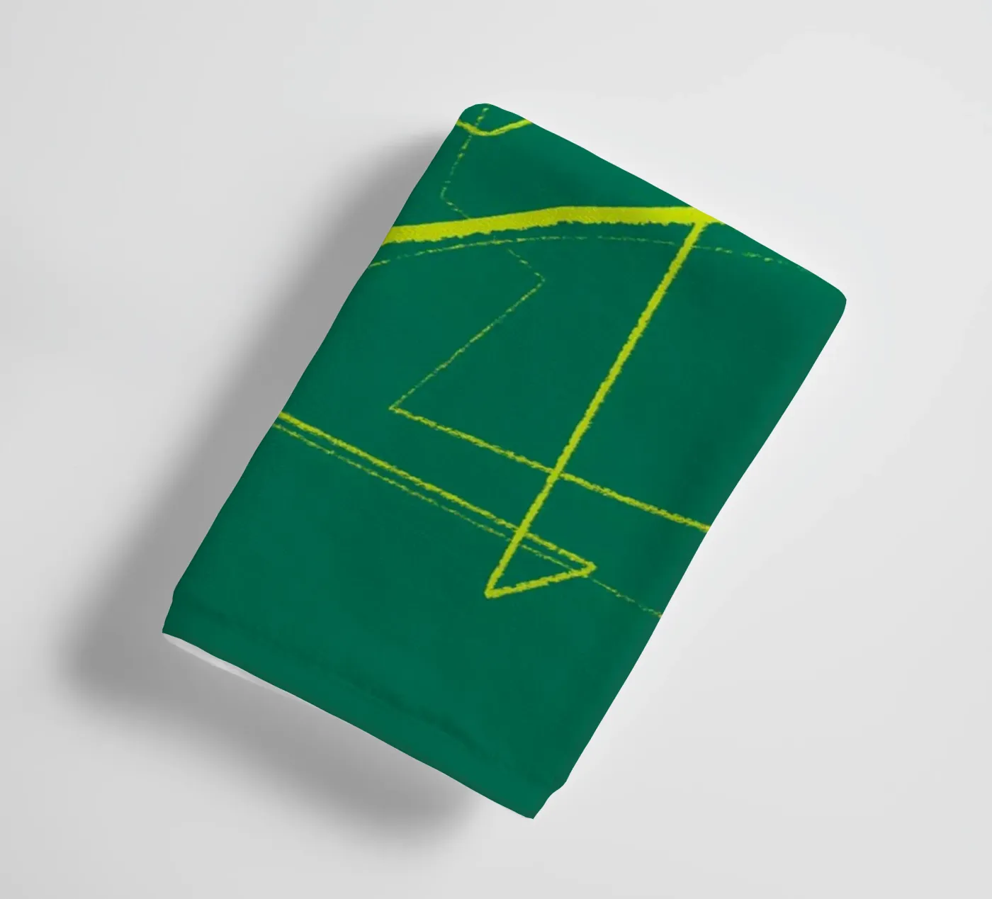 Angular Lines No 23 Handtuch von treechild