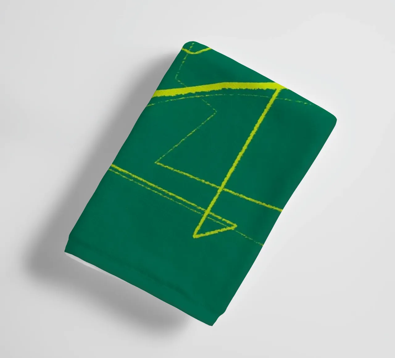Angular Lines No 23 Handtuch von treechild