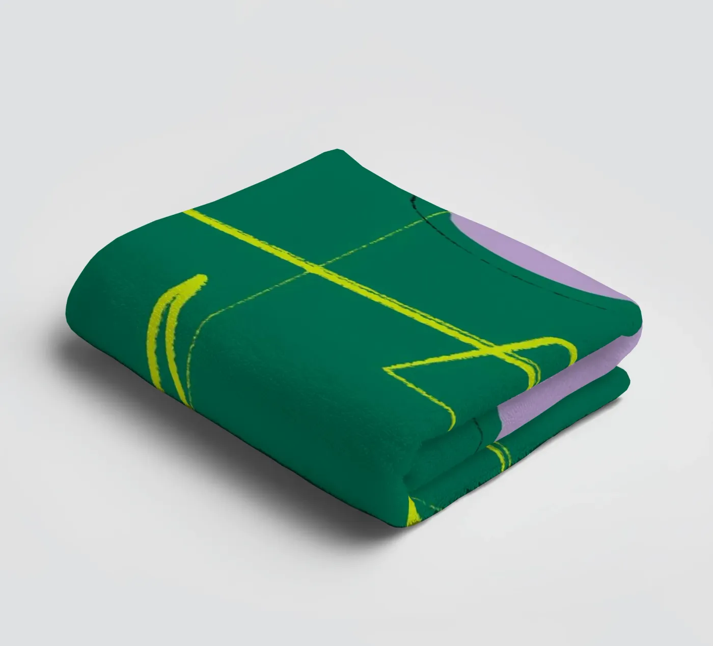 Angular Lines No 23 Handtuch von treechild