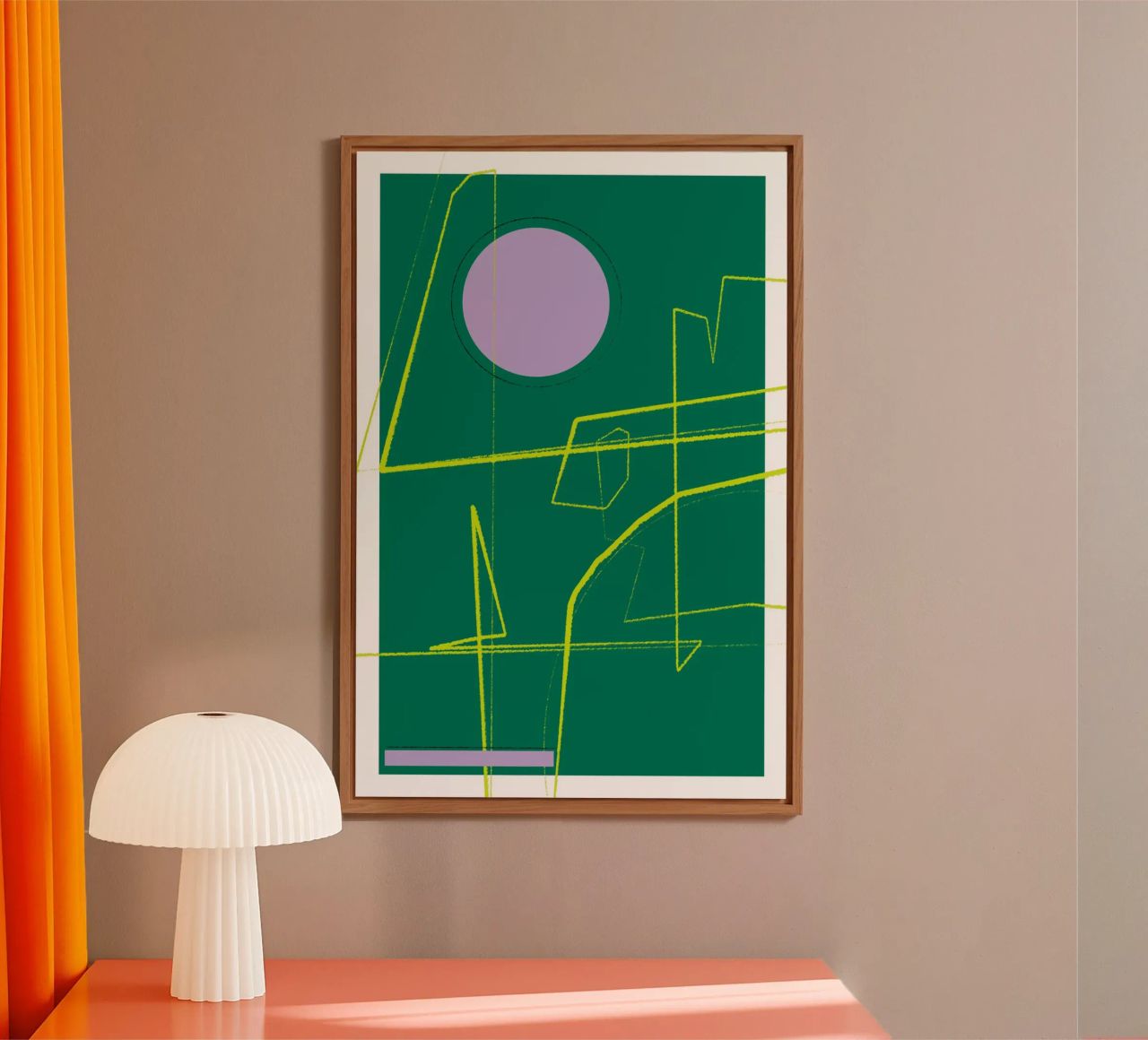 Angular Lines No 23 alluminio dibond da treechild