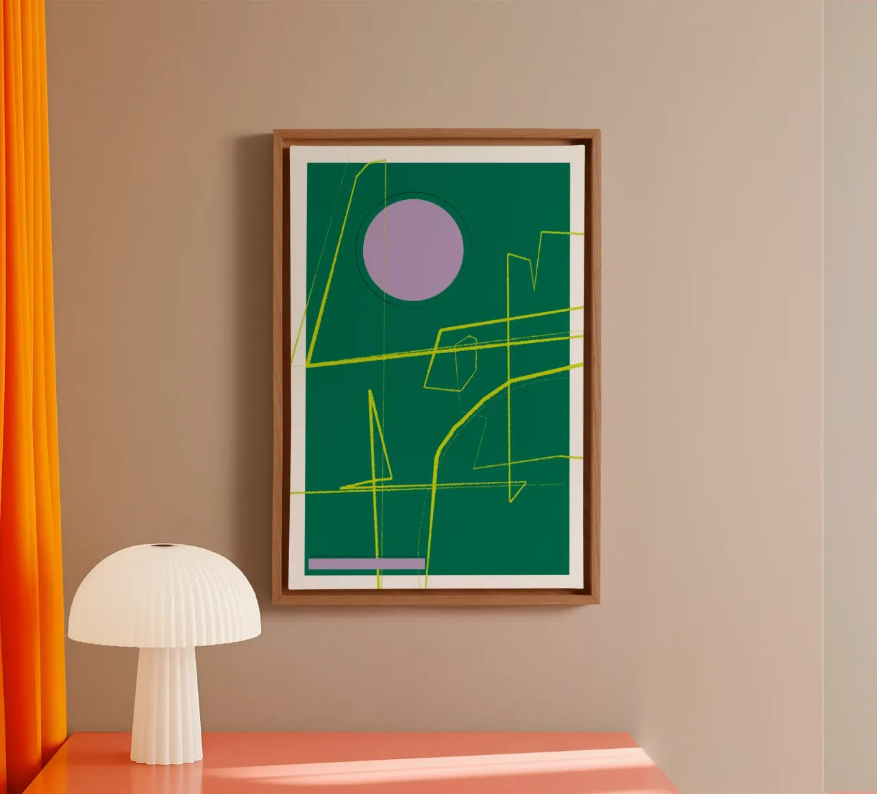Angular Lines No 23 toile de treechild