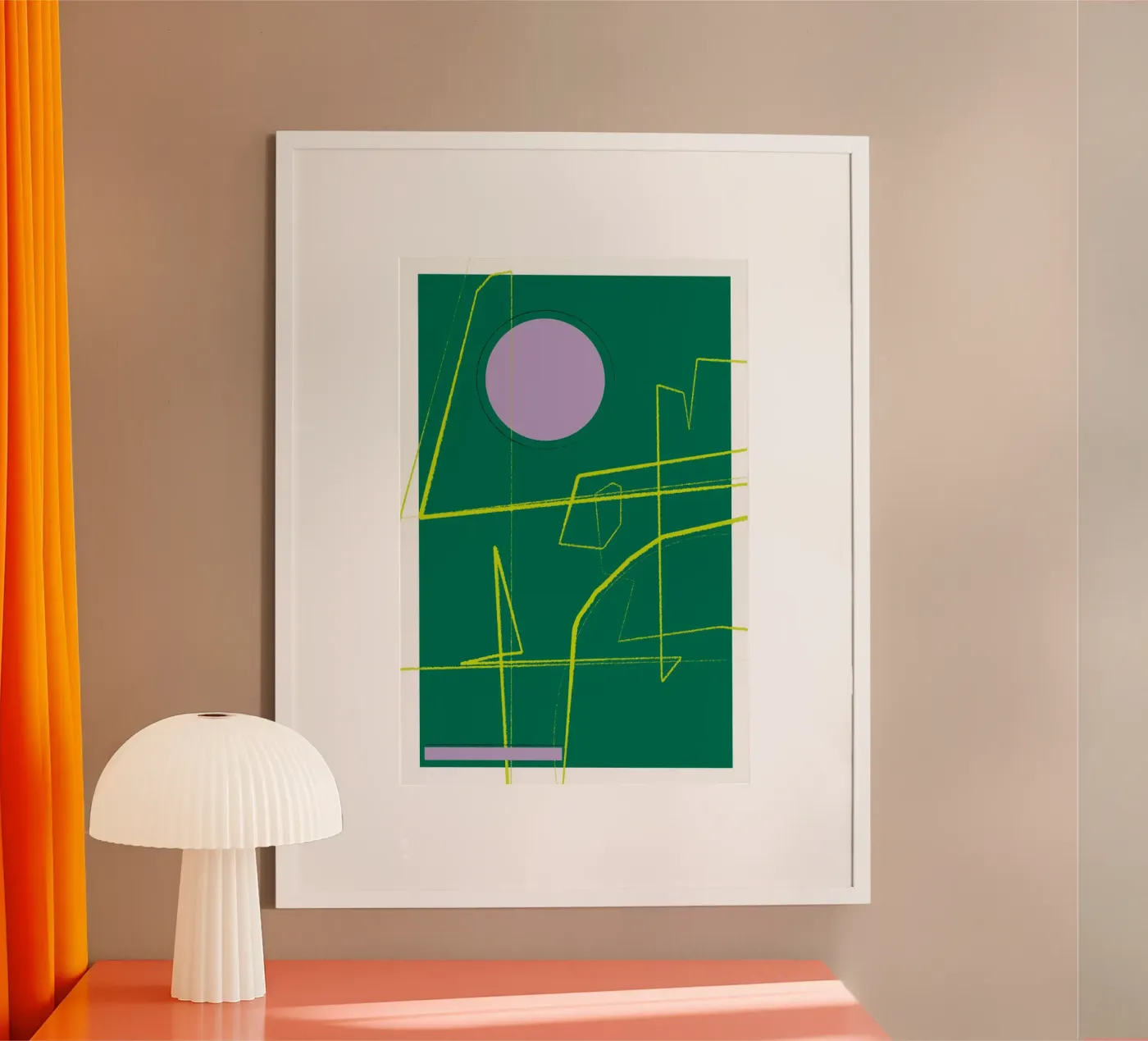 Angular Lines No 23 poster de treechild