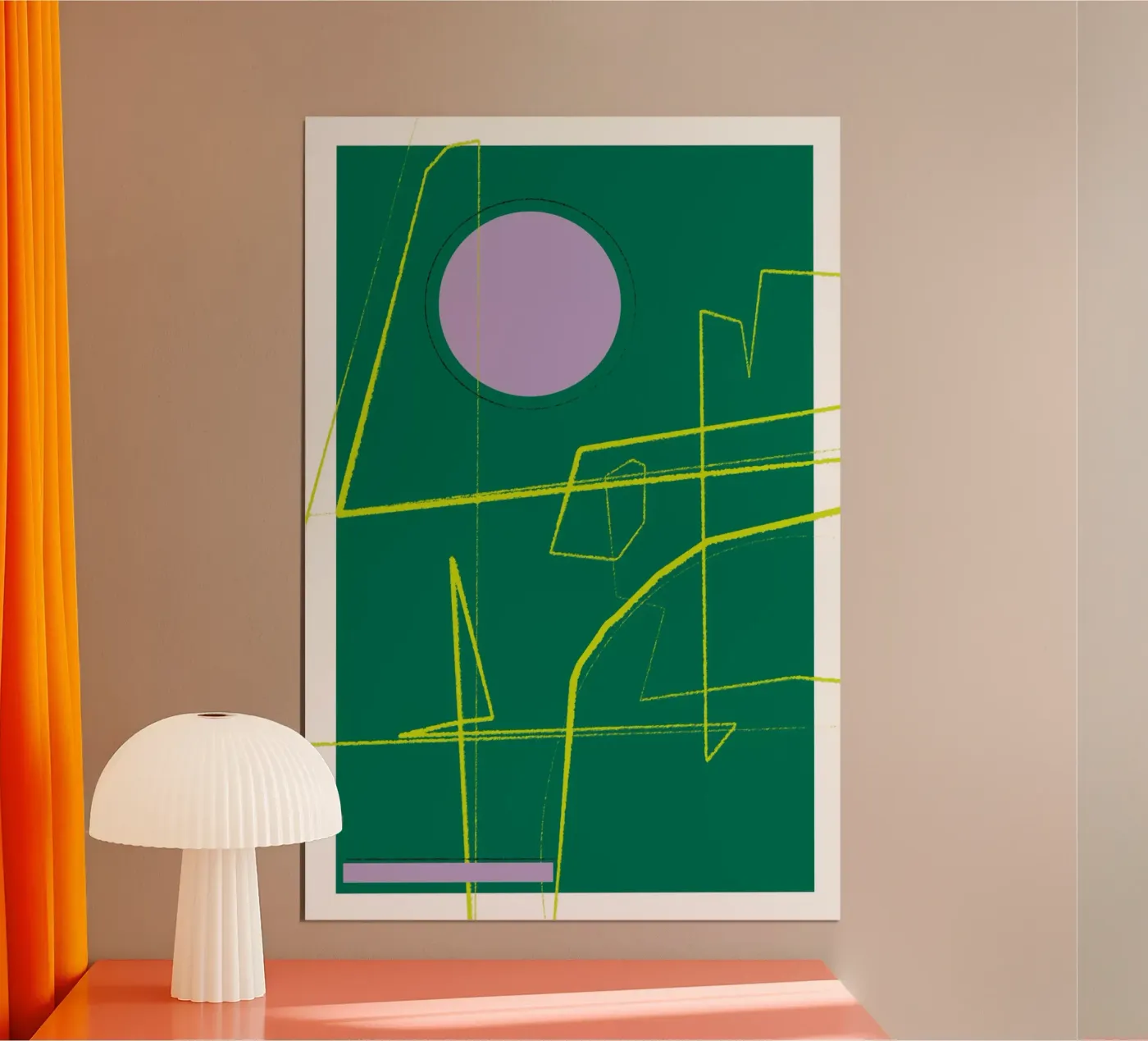 Angular Lines No 23 poster de treechild