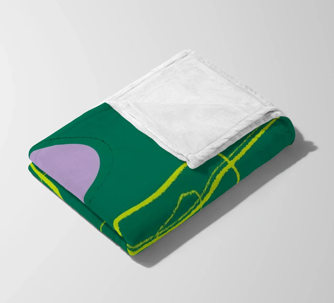 Angular Lines No 23 Fleecedecke von treechild