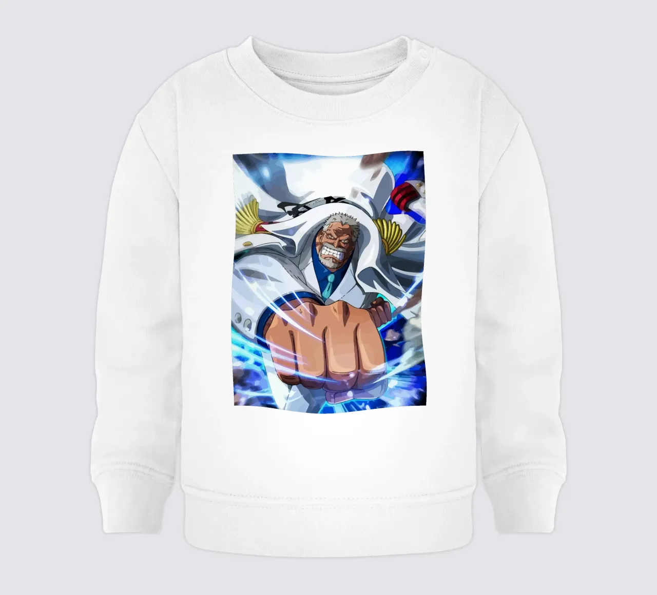 Monkey D Garp One Piece felpa neonato da Dumery Art