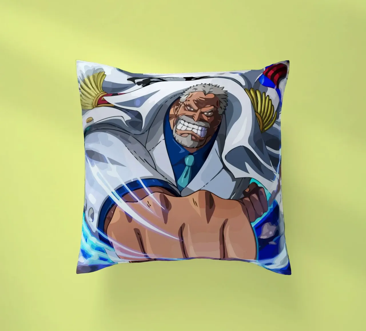 Monkey D Garp One Piece cuscino da Dumery Art