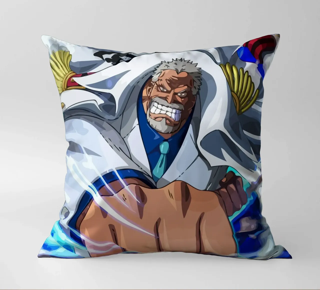 Monkey D Garp One Piece cuscino da Dumery Art