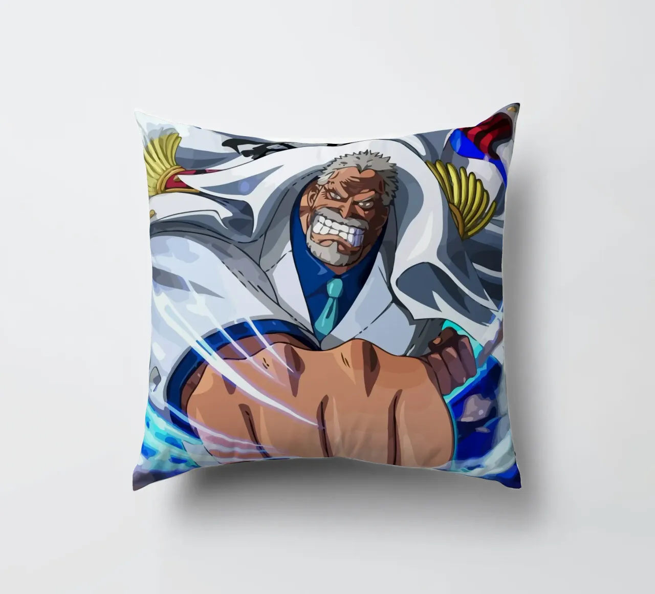 Monkey D Garp One Piece cuscino da Dumery Art