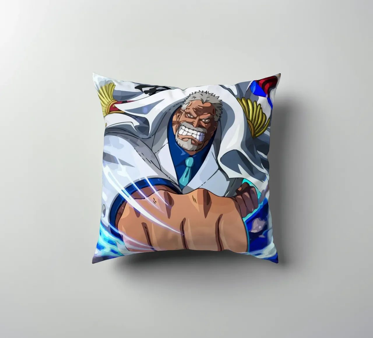 Monkey D Garp One Piece cuscino da Dumery Art