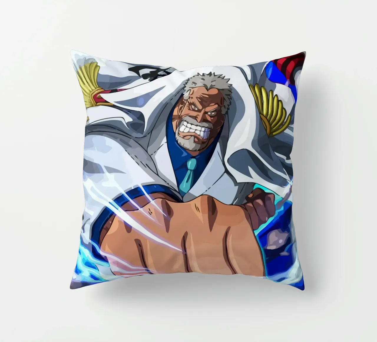 Monkey D Garp One Piece cuscino da Dumery Art