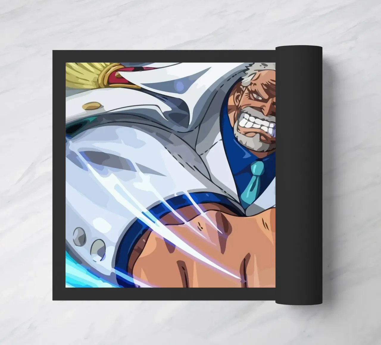 Monkey D Garp One Piece zerbino da Dumery Art