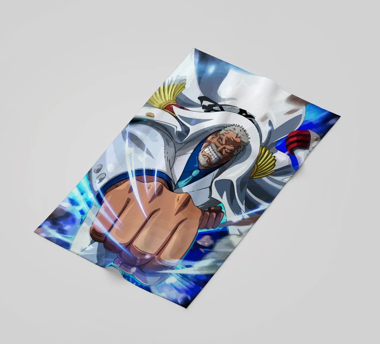 Monkey D Garp One Piece telo mare da Dumery Art