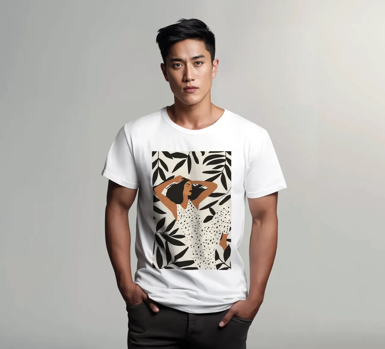 Sogno botanico t-shirt da Jade Rogers