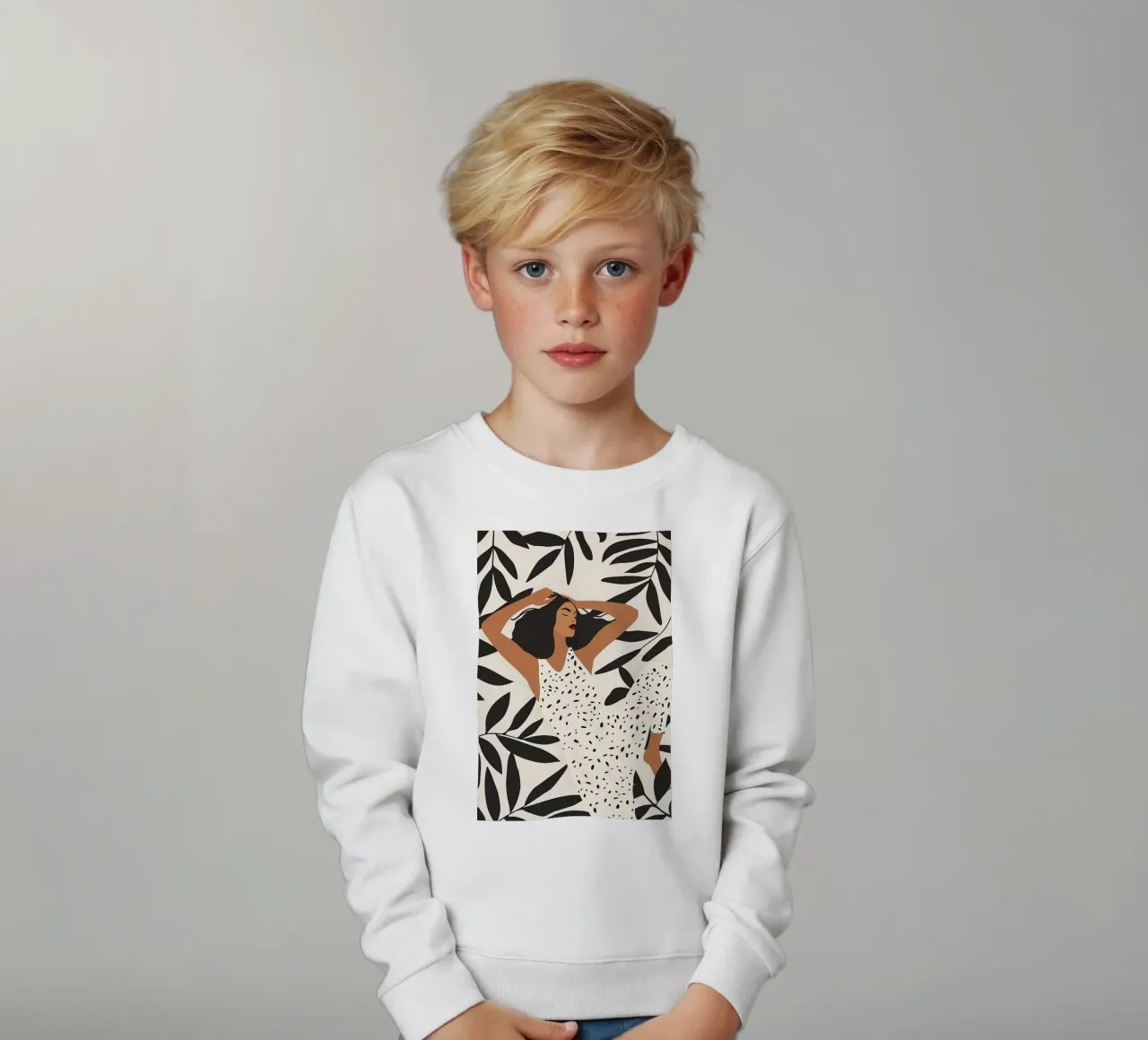 Sogno botanico felpa bambino da Jade Rogers