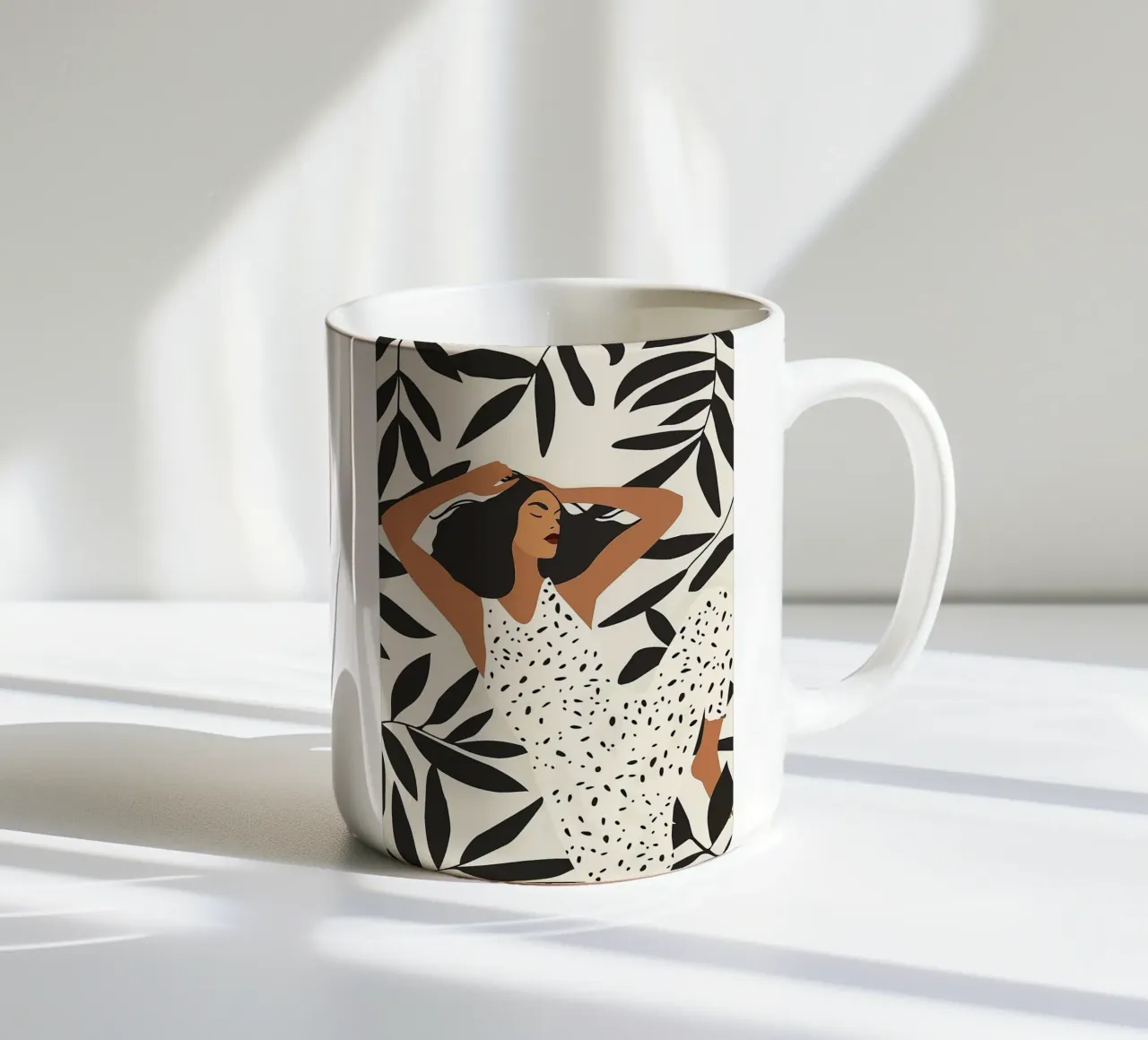 Sogno botanico tazza in ceramica da Jade Rogers