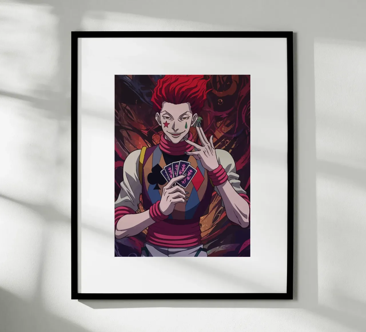 Hisoka Hunter X Hunter poster da Dumery Art