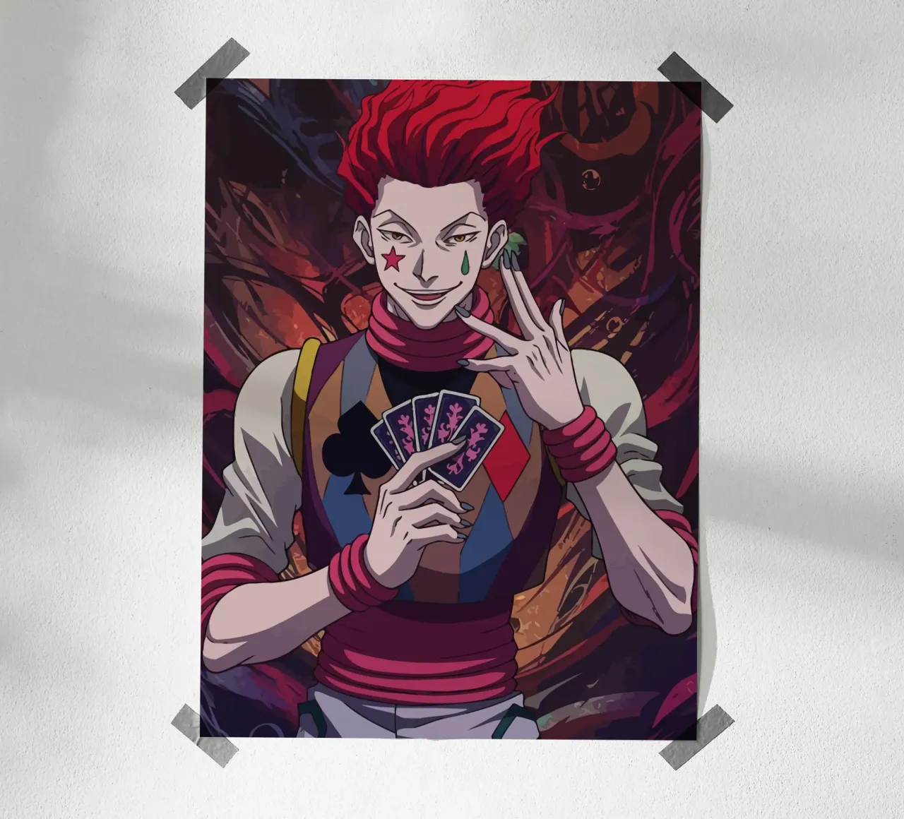 Hisoka Hunter X Hunter poster da Dumery Art