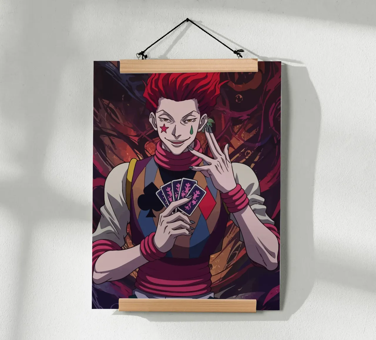 Hisoka Hunter X Hunter poster da Dumery Art
