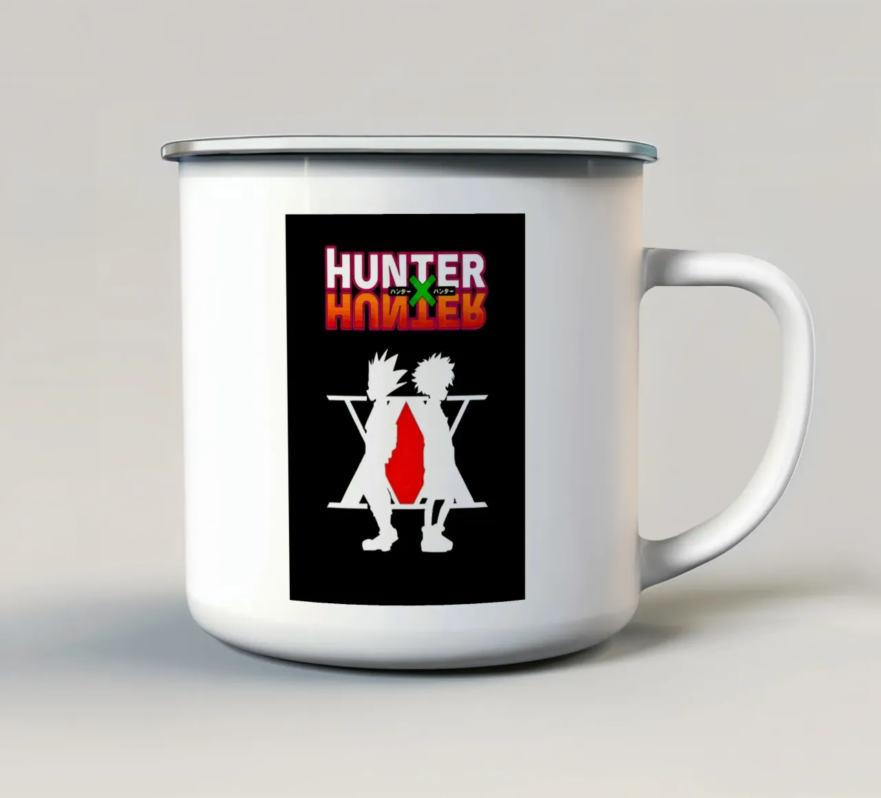 Hunter X Hunter tazza in smalto da Dumery Art
