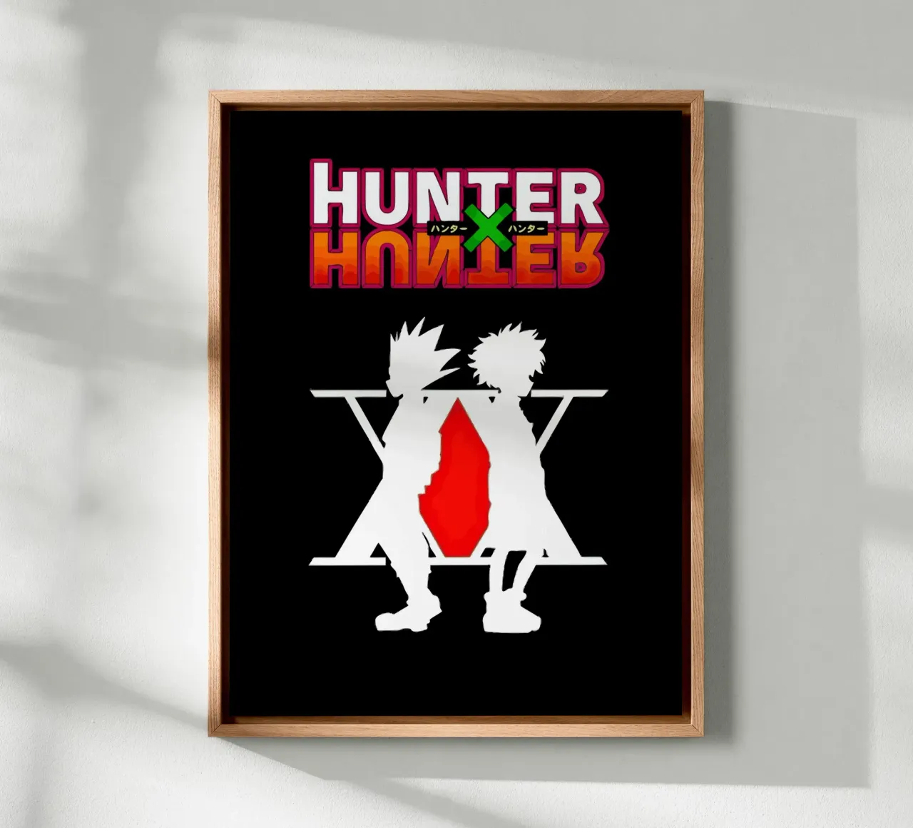 Hunter X Hunter tela con Cornice a cassetta da Dumery Art