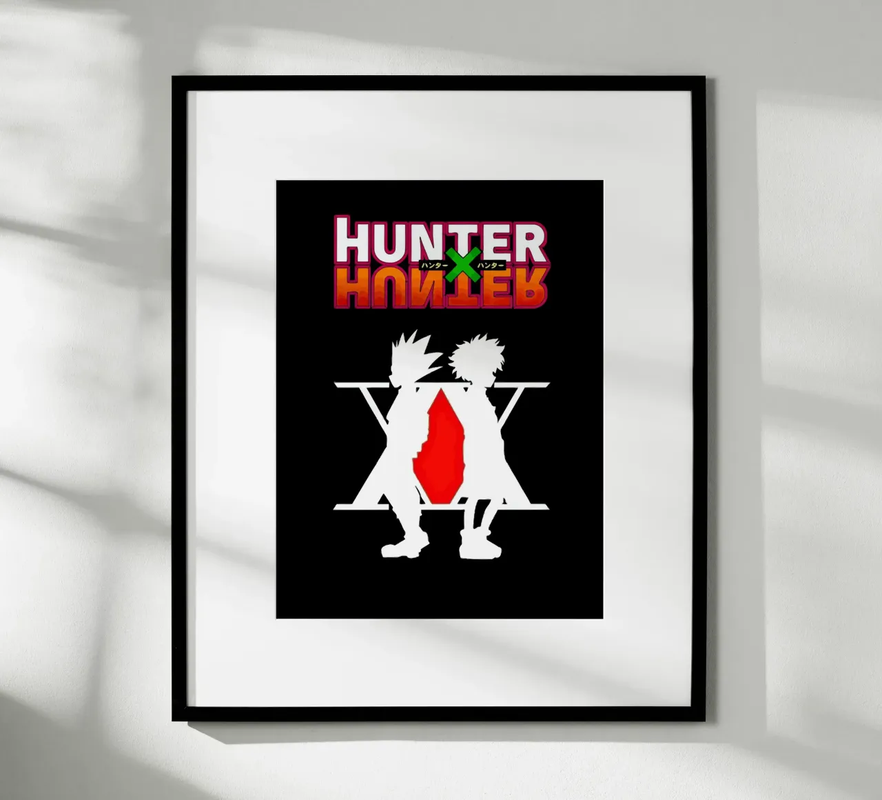 Hunter X Hunter poster con telaio in plastica da Dumery Art